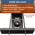 thumbnail image 4 of WE Games Shoot The Moon - Solid Wood, Black Stained - 18 in., 4 of 8