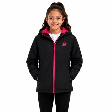 Reebok Girl's Delta Lite Jacket, Sizes XS(4/5)-XL(14/16)