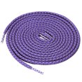 thumbnail image 1 of INSPIRE CHIC 2 Paires Lacets Ronds Élastiques Réfléchissants Unisexes pour Espadrilles Violet Foncé 100 cm/39.5 Pouces, 1 of 5