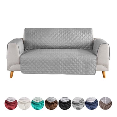 CHOK 1/2/3 Seater Waterproof Non-slip Pet Slipcover Loveseat Sofa Cover Mat Furniture Protector for Dogs/Cats Seat Arms