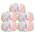 thumbnail image 1 of Unique Bargains Cotton Blend Pink Green Yarn, 5 Pack, 1 of 8