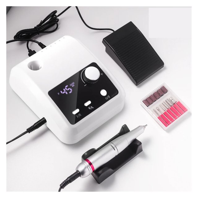 45000RPM Nail Drill Machine Cutters Professional Electric Nails Sander File for Gel Nails Polishing ,Widely Use