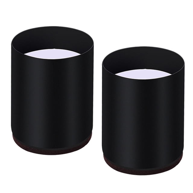 GROWTH TANK Furniture Bed Riser Chair Leg Lifts Couch Lifter Round 6x10cm Black