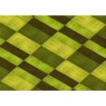 thumbnail image 1 of Ahgly Tapis Rectangulaire Lavable en Machine Vert Transitionnel, 5 Pieds x 8 Pieds, 1 of 7