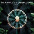 thumbnail image 5 of Car Fan 360 Rotatable Dual-head Cooling Fan Usb Rechargeable Car Seat Fan, 5 of 5