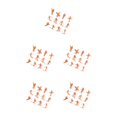 thumbnail image 1 of maskred Skiing Figures Resin Doll Model for Decoration Miniatures Desk DIY Garden Skin 87th 5PCS, 1 of 1