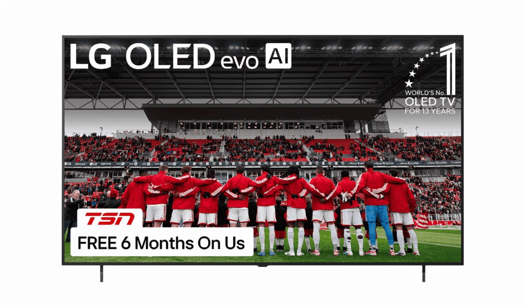 LG OLED65B6EUA Téléviseur webOS Intelligent OLED AI 4K de 65 Pouces - Remis à Neuf en Usine