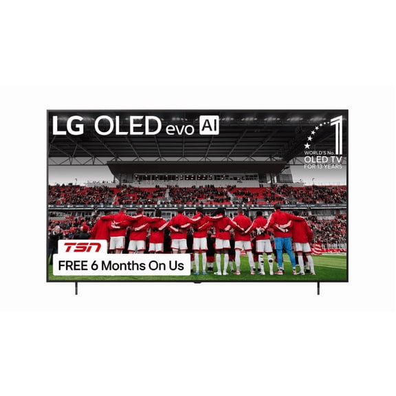 LG OLED65B6EUA Téléviseur webOS Intelligent OLED AI 4K de 65 Pouces - Remis à Neuf en Usine