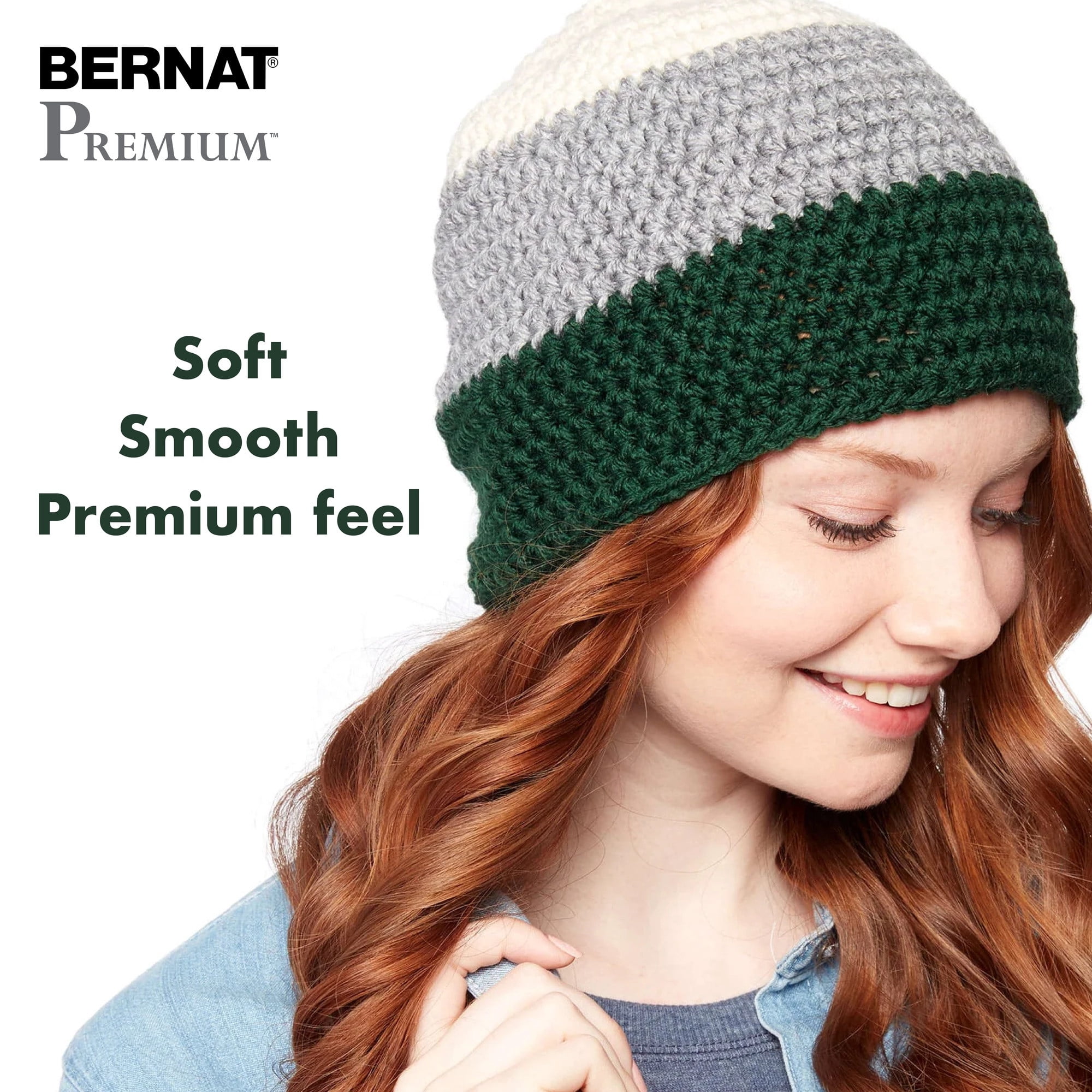 Bernat® Fil Premium™, Acrylique #4 Moyen, 7oz/198g