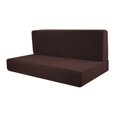 thumbnail image 3 of 2024 Housses de Siège de VR 4x Housses de Coussin de Caravane Remplacement Élastique Housse de Coussin de Siège de Sofa Doux Housses de Siège de Dinette de VR pour Remorques Brun Foncé, 3 of 8