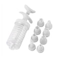 thumbnail image 1 of Yhmxh Cookie Disc, Cookie Press, Classic Cookie Maker, Making Set With 8 Cake Tips And For DIY Cake Cookie Maker Decorating, 1 of 6