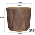 thumbnail image 4 of Jardinière en Résine Cappriccio Better Homes & Gardens 16 pouces, Bois Foncé, 4 of 5