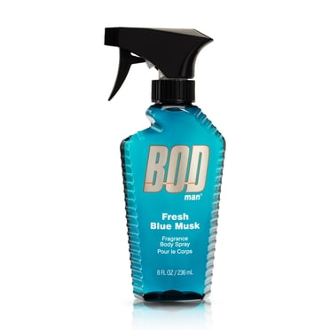 BOD Man Blue Musk Vaporisateur Corporel Parfumé, 8 fl oz