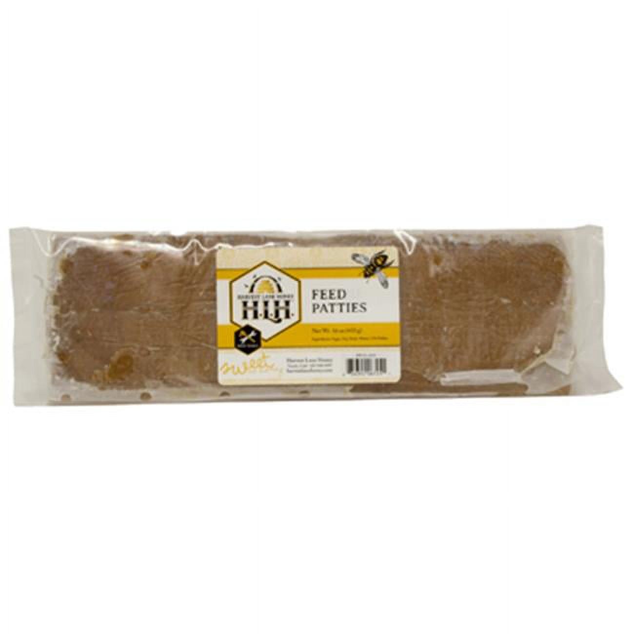 Harvest Lane Honey PPBB-102 15 Percentage Pollen Pattie- 1 lbs.