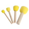 thumbnail image 1 of Tools Stick Children Sponge Paint Children Brushes Diy 4pcs Drawing Painting Education, 1 of 6