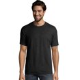 thumbnail image 1 of Hanes Mens Big ComfortWash Garment Dyed Short Sleeve Tee, 2XL, Black, 1 of 1