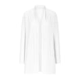thumbnail image 4 of Knee Length Cardigan Split Front Sweater Cardigan Tops for Women Womens Long Sweaters Open Front Shawl Neck Cardigan Women Womens Sweaters Fall Cardigan Come Mono Cardigan Knit Long Sweater Fall, 4 of 4