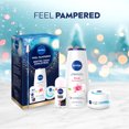 thumbnail image 2 of NIVEA Feel Pampered Skincare Routine Holiday Gift Set, Body Cream, Body Wash and Deodorant, 2 of 7