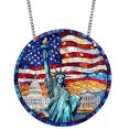 thumbnail image 2 of Independence Day Decorations Independence Day Celebration Acrylic Painted Window Decoration Hanging Decoration Wall Decoration Craft Hanging Decoration Home Decoration, 2 of 5