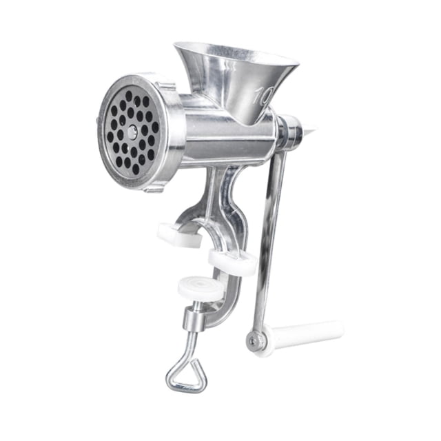 Tnarru Manual Meat Grinder Beef Mincer Table Mount Meat Grinding Machine Sturdy Kitchen Tool Meat Mincer Hand Crank for Kitchen Home