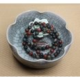 thumbnail image 4 of Natural Red Bloodstone Heliotrop Handmade Gemstone 8mm Round Beads Elastic Bracelet 7" Unisex, 4 of 4