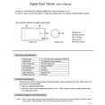 thumbnail image 4 of Moniteur d'Appareil Photo de Porte à Judas LCD Couleur Numérique Visible, 120, 4 of 8