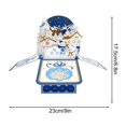 thumbnail image 3 of EGNMCR Christmas Decorations, Christmas Gifts Christmas Card Up Christmas Tree With Lights And Music Greeting Card Christmas Tree Up Christmas Card LED Light Christmas Card Greeting cards, 3 of 5