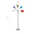 thumbnail image 4 of Simple Designs Lampadaire à col de cygne réglable à 5 lumières, 4 of 9