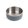 thumbnail image 1 of One Paw, Large Double Stainless Steel Dog Bowl, 2.1L (71 oz), 1 of 5