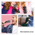 thumbnail image 2 of CIMAXIC Fête 3 Pcs Faux Modèles de Microphone Jouets de Simulation Microphone pour Enfants, 6.69"X1.97"X1.97 Pouces, 2 of 5