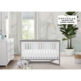 thumbnail image 4 of Delta Children Tribeca 4-in-1 Baby Convertible Crib, White/Grey, 4 of 4