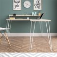 thumbnail image 3 of Ameriwood Home Haven L Desk with Riser, Black Oak, 3 of 9