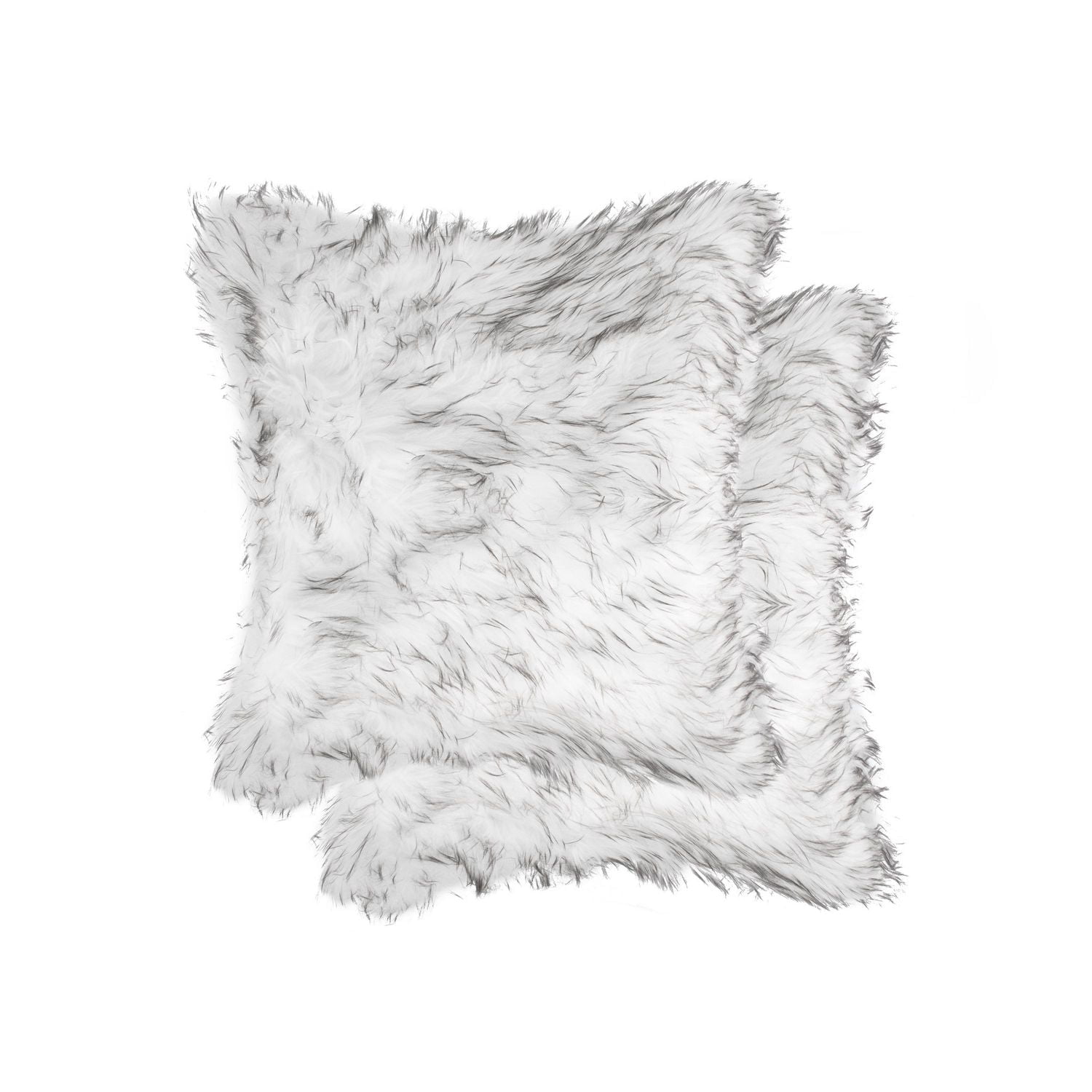 COUSSIN EN FAUSSE FOURRURE BELTON 18"X18" 2 PQT