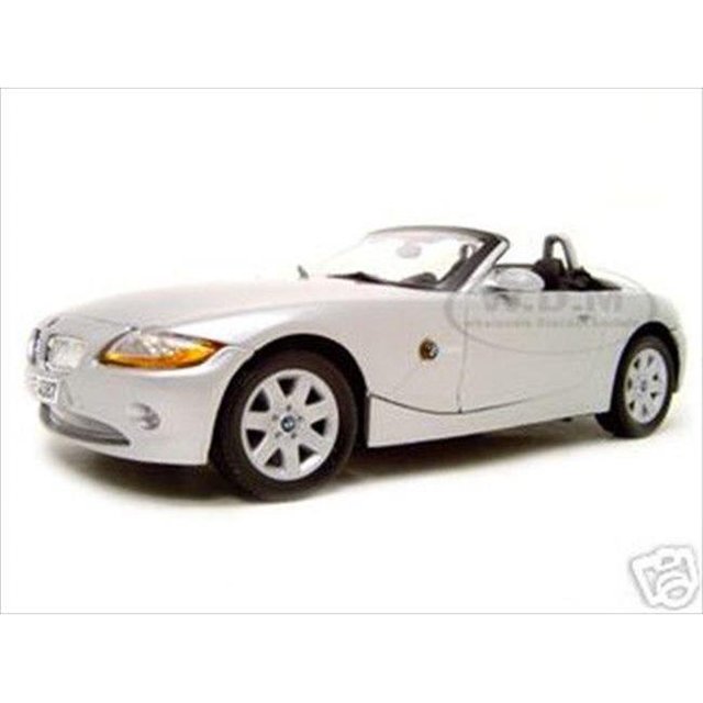 Modèle Réduit de Voiture en Métal Convertible 1 par 18 BMW Z4, Argent