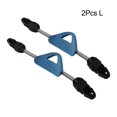 thumbnail image 2 of Yimiti 2Pcs Scuba Diving Stainless Steel Spring Fin Straps Non-Slip Fin Straps,Blue L, 2 of 9