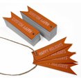thumbnail image 3 of Inkdotpot Real Rose Gold Foil Happy Holiday Tags Favor Hang Paper Tags 50 Pieces, 3 of 6