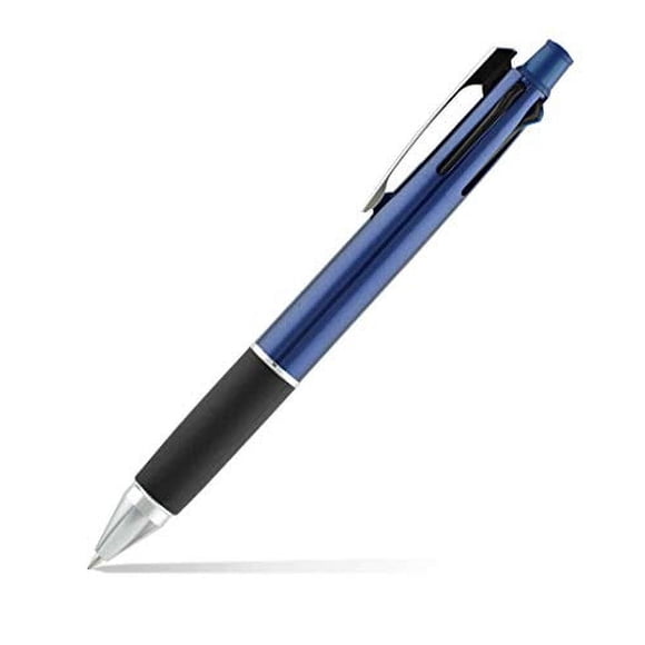 uni JETSTREAM 4&1 Red, Green, Blue, and Black 0.7mm Ballpoint Multi Pen and 0.5mm Mechanical Pencil (Navy)