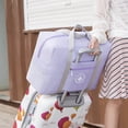 thumbnail image 4 of Versatile Women Travel Tote Carry On Flight Approved Expandable Gym Bag With Secure Zipper Compartment For Items, 4 of 4