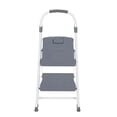 thumbnail image 4 of COSCO 1 Step Non-Folding Steel Step Stool with 7ft 3in Max Reach (Platinum & Black color, Steel), 4 of 5