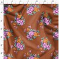 thumbnail image 3 of Soimoi Polyester Crepe Fabric Florals Floral Fabric Prints by Yard 52 Inch Wide, 3 of 6