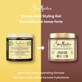 thumbnail image 4 of SheaMoisture Gel Coiffant à Tenue Forte Huile de Ricin Noire de Jamaïque, 425 g, 4 of 4