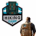 thumbnail image 2 of Clearance! Finally Home Patch Never Stop Exploring | Outdoor Backpack Patch Hiking Patch Nature Badge Badge, 2 of 5