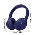 thumbnail image 3 of Speakers Bluetooth Wireless,Headphones Wireless Bluetooth,Head Mounted Wired and Wireless Double Mode Foldable Soft Headband Low Latency High Battery 5.4 Sports Gaming Bluetooth Headphones Earphones, 3 of 9