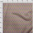 thumbnail image 2 of oneOone Cotton Poplin Fabric Herringbone Geometric Print Fabric By Yard 42 Inch Wide, 2 of 4