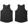 thumbnail image 3 of Timegard Mens Tank Tops Round Neck Sleeveless Athletic Tee Shirts Solid Color Casual Breathable Top, 3 of 3
