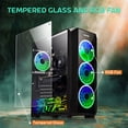 thumbnail image 4 of Gaming PC ~ AMD Ryzen 7 Processor ~ 27 Inch Curved Gaming Monitor ~ GeForce RTX 3050 ~ 16GB DDR4 RAM ~ 1TB SSD ~ WiFi ~ Windows 11 Pro, 4 of 5