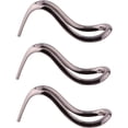 thumbnail image 1 of Support Métallique pour Pipe à Fumer, Support de Présentation en Acier Inoxydable pour Pipe à Tabac (Noir - 3 Pcs), 1 of 5