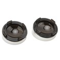 thumbnail image 3 of Pair Motorcycle Turn Signal Light Lens Cover Front Rear Replacement for TOURING FLHX FLTRI FLHRS 2000up(Chrome Smoky ), 3 of 14