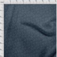 thumbnail image 4 of oneOone Polyester Spandex Medium Blue Fabric Asian Block Craft Projects Decor Fabric Printed By The Yard 56 Inch Wide, 4 of 4