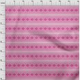 thumbnail image 3 of oneOone Polyester Lycra Fabric Geometric Block Print Fabric BTY 56 Inch Wide, 3 of 4